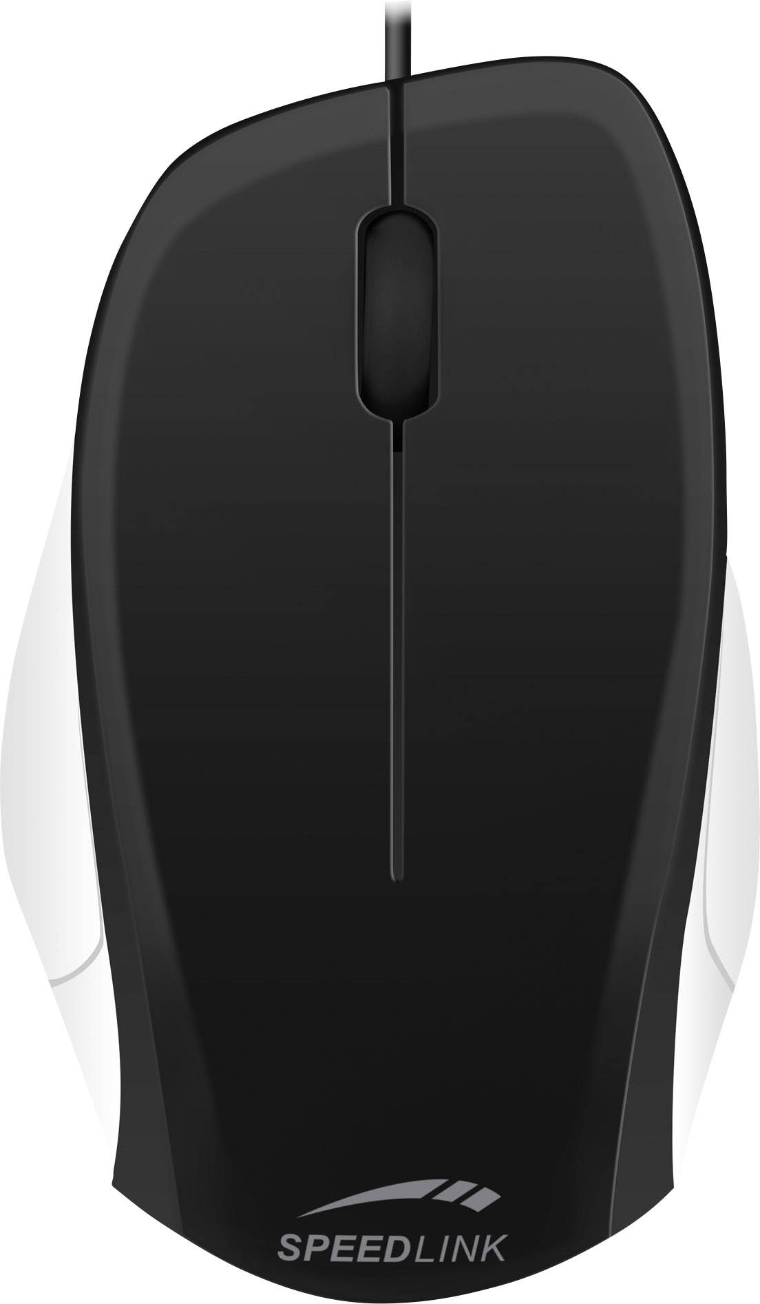 SpeedLink Ledgy Maus USB Optisch Schwarz, Weiß 3 Tasten 900 dpi