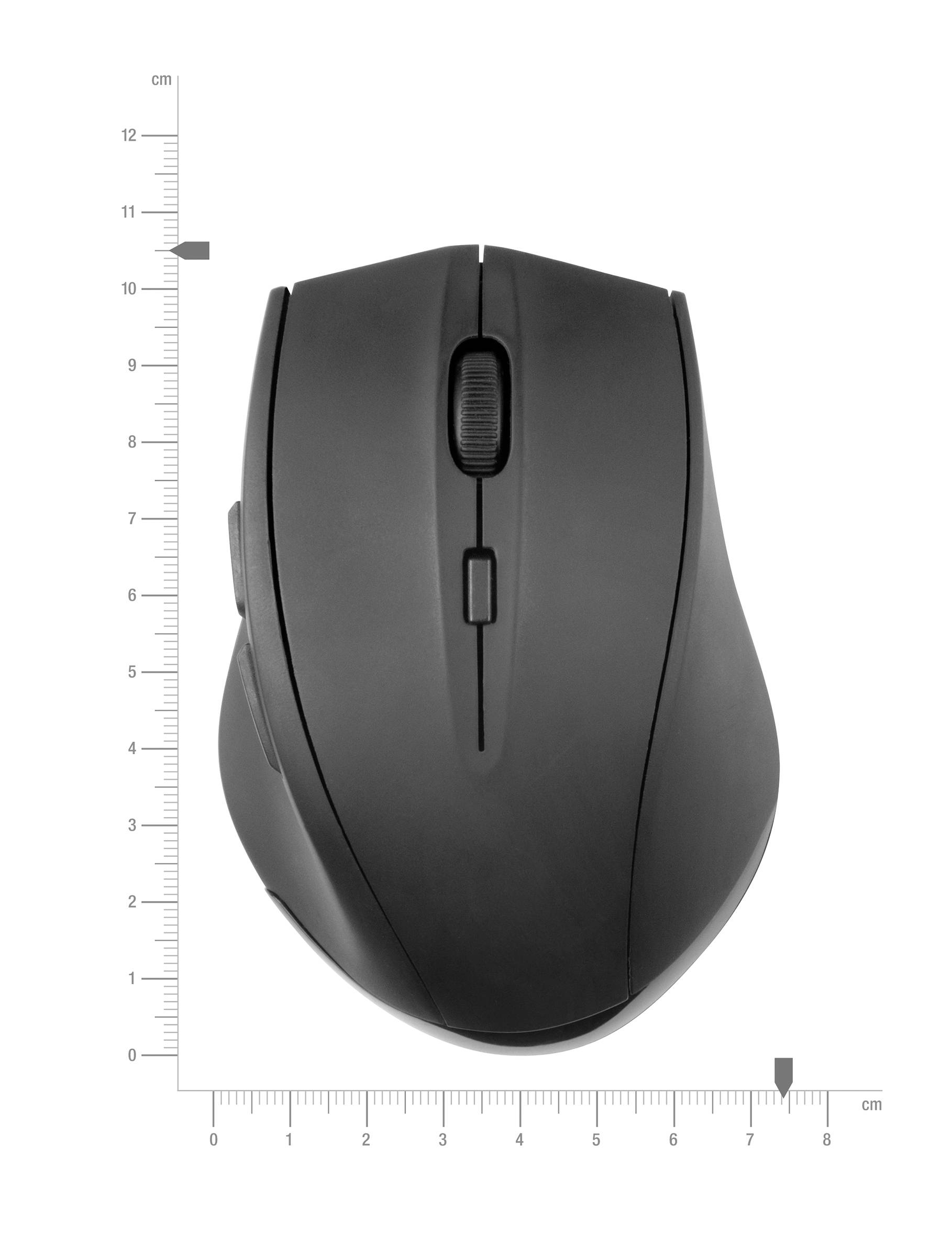Speedlink CALADO – Mouse Wireless Silenzioso Con Superficie Gommata, 5 Tasti E 1600 DPI – Per PC, Laptop, Ufficio – Nero - 2