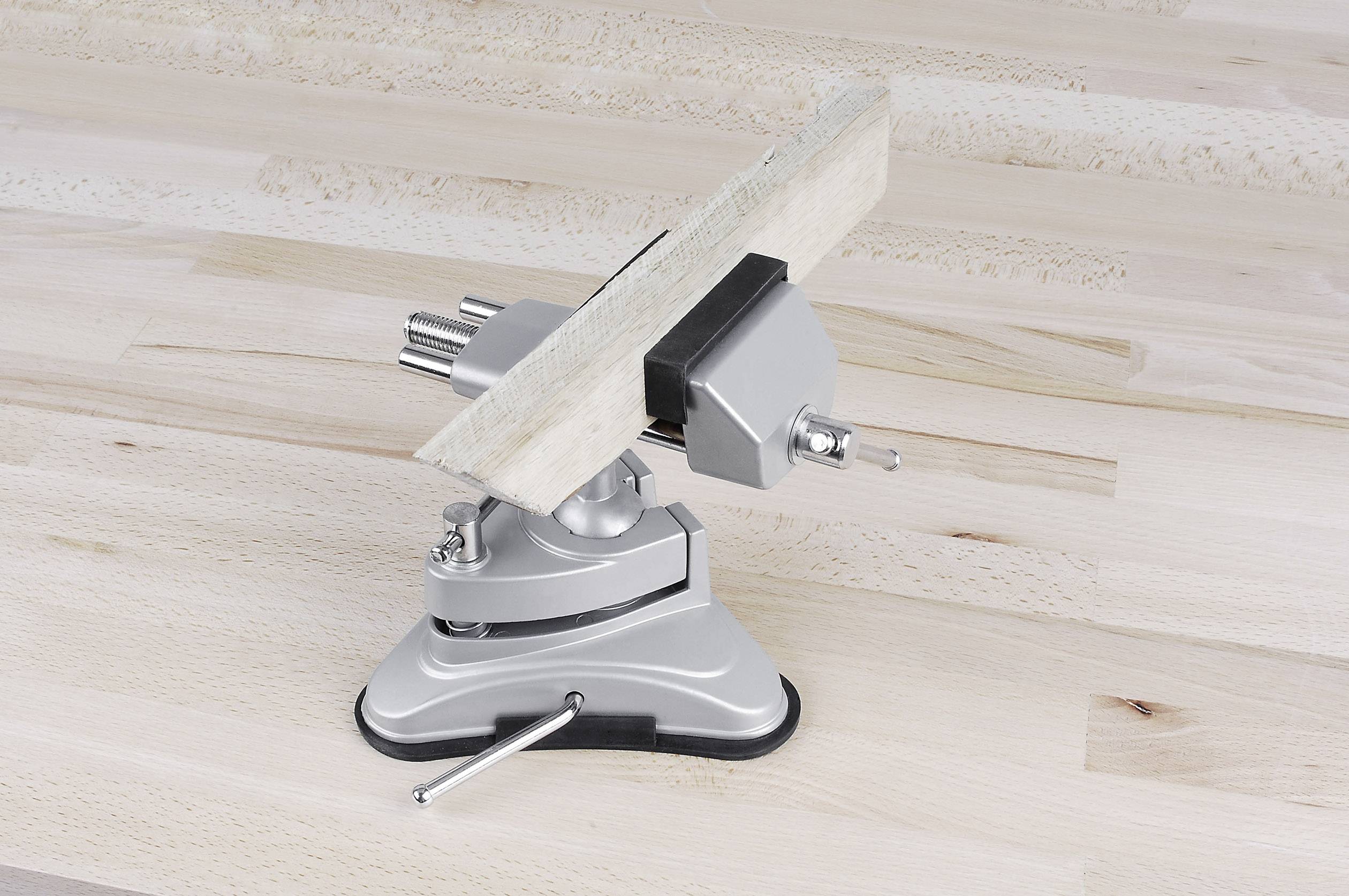 Basetech 1553063 Schraubstock 1553063 Backenbreite: 70mm Spann-Weite (max.): 70mm