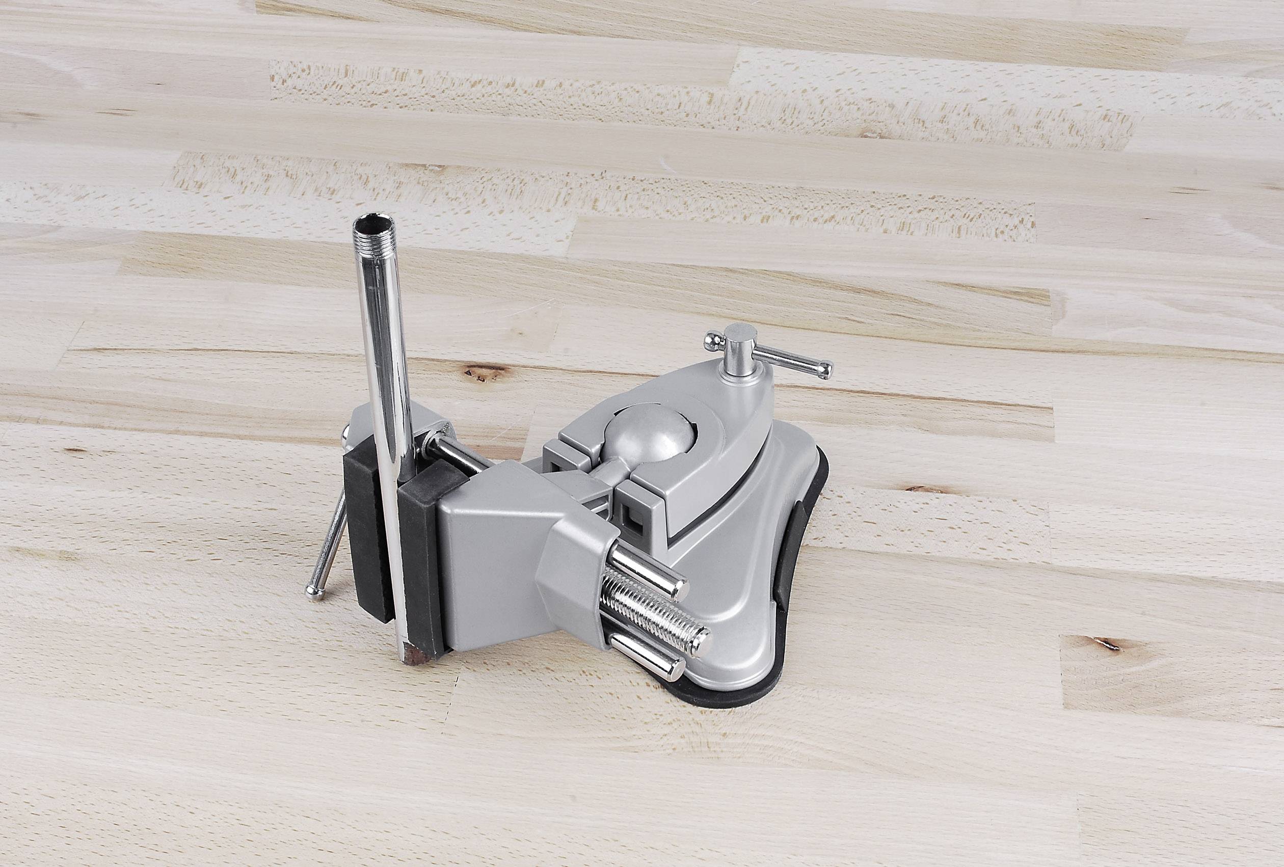 Basetech 1553063 Schraubstock 1553063 Backenbreite: 70mm Spann-Weite (max.): 70mm