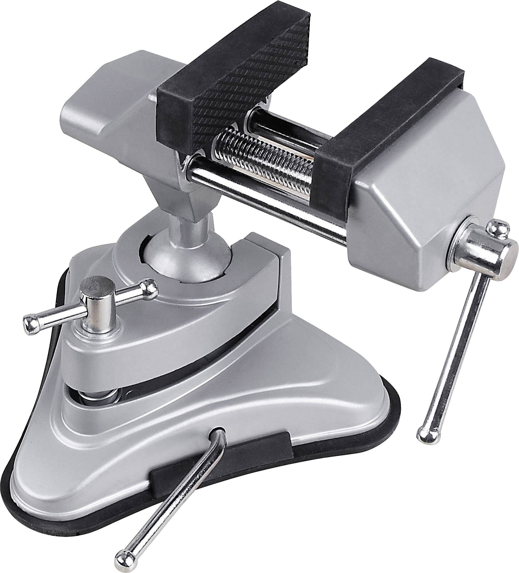 Basetech 1553063 Schraubstock 1553063 Backenbreite: 70mm Spann-Weite (max.): 70mm