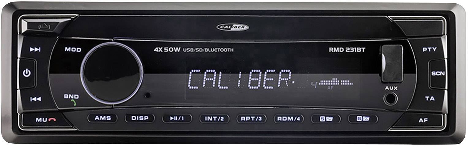 Caliber Audio Technology RMD 231BT Autoradio Bluetooth®-Freisprecheinrichtung