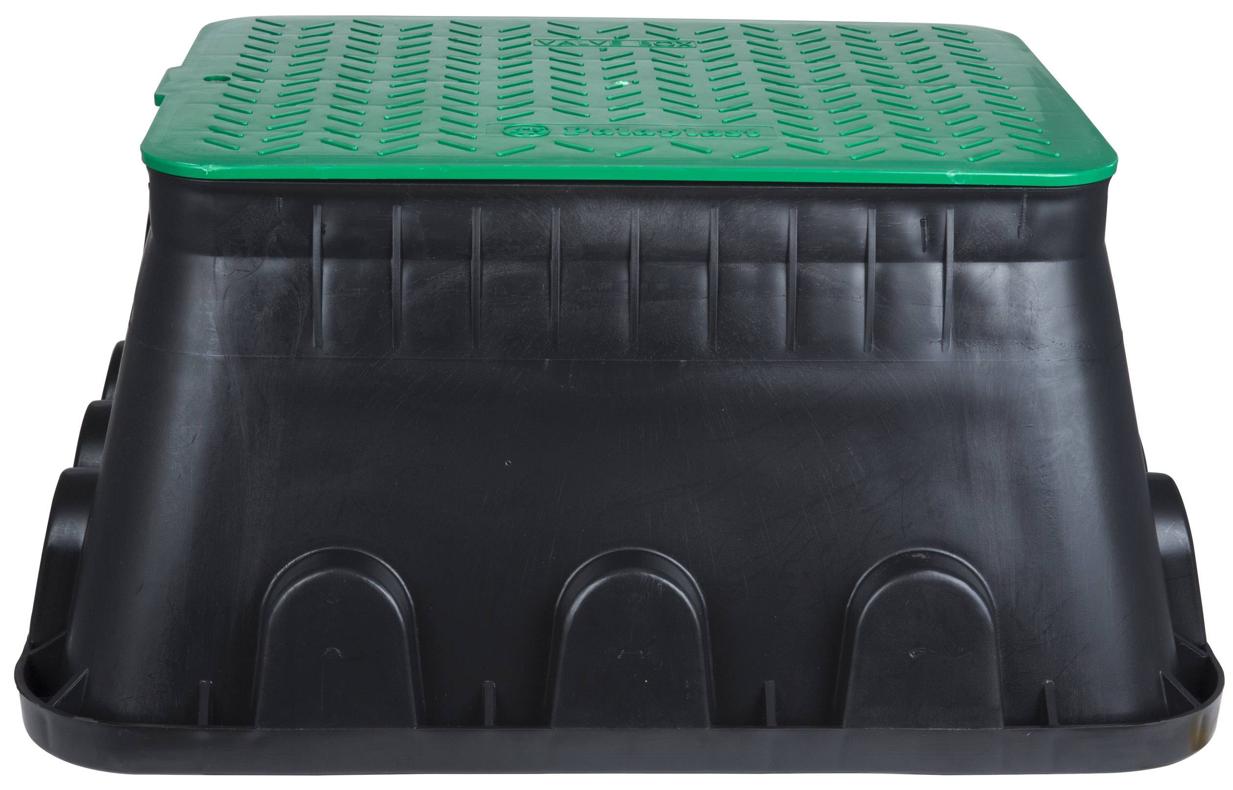 Heitronic 21042 Bodeneinbaudose Schwarz, Grün