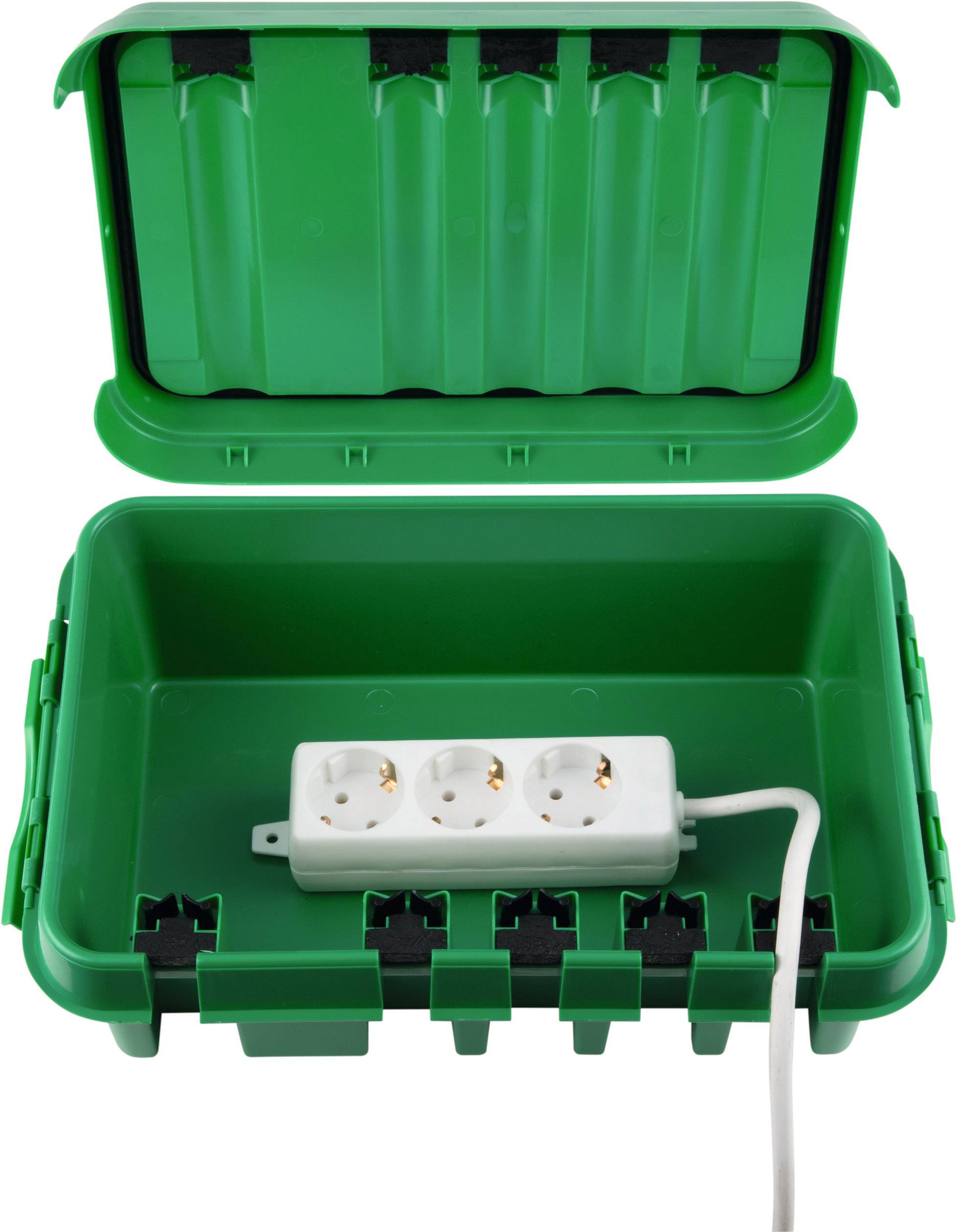 Heitronic 21043 Verteilerbox Grün