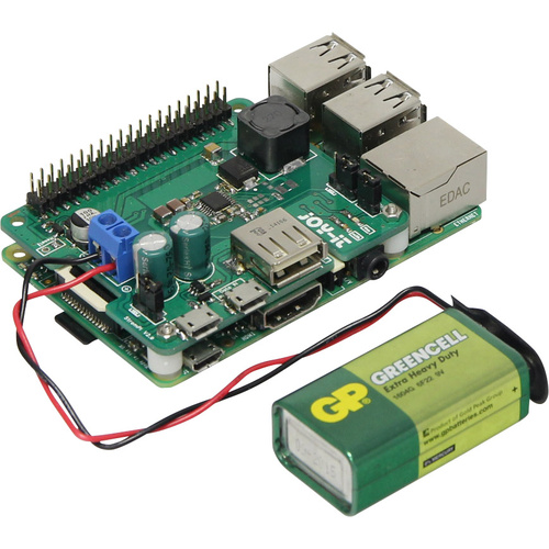 Joy-it StromPi 2 Shield USB Convient pour (kits de développement): Raspberry Pi, Banana Pi, Arduino, Cubieboard