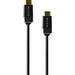 Belkin HDMI Anschlusskabel HDMI-A Stecker, HDMI-A Stecker 1.00 m Schwarz HDMI0018G-1M vergoldete St