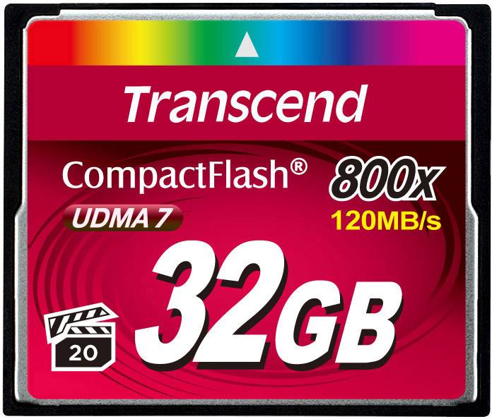Transcend Premium 800x CF-Karte 32 GB