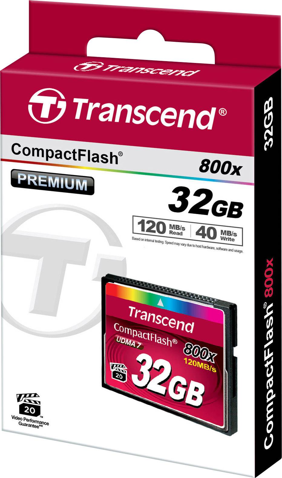 Transcend Premium 800x CF-Karte 32 GB