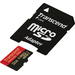 Transcend Ultimate (600x) microSDHC-Karte Industrial 32 GB Class 10, UHS-I inkl. SD-Adapter