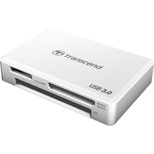 Transcend TS-RDF8W Externer Speicherkartenleser USB 3.2 Gen 1 (USB 3.0) Weiß