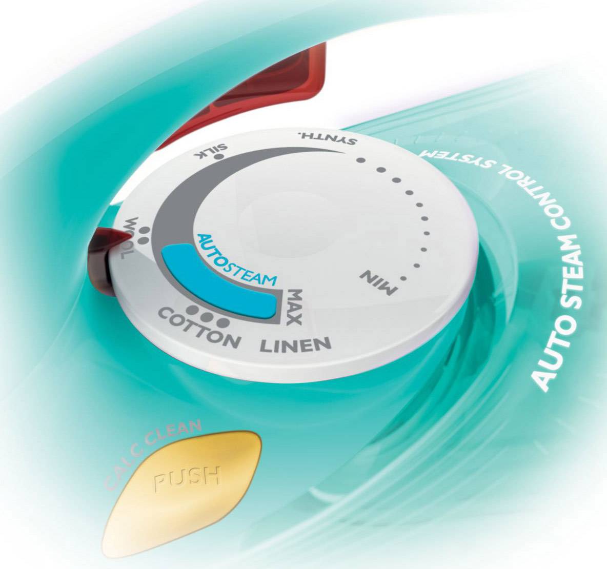 Philips GC3811/70 Azur Performer Dampfbügeleisen Grün (transparent), Weiß 2400 W