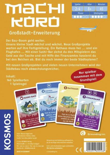 Kosmos Kosmos Machi Koro - Großstadt-Erweiterung 692568