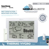 Techno Line Mobile Alerts MA 10410 Mobile Alerts MA 10410 Funk-Wetterstation Anzahl Sensoren max. 1 Techno Line Mobile Alerts MA 10410 Mobile Alerts MA 10410 Funk-Wetterstation Anzahl Sensoren max. 1