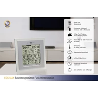 TFA Dostmann EOS MAX weiß 35.5015.02 Satelliten Wetterstation Vorhersage für 6 Tage Anzahl Sensoren max. 1 TFA Dostmann EOS MAX weiß 35.5015.02 Satelliten Wetterstation Vorhersage für 6 Tage Anzahl Sensoren max. 1