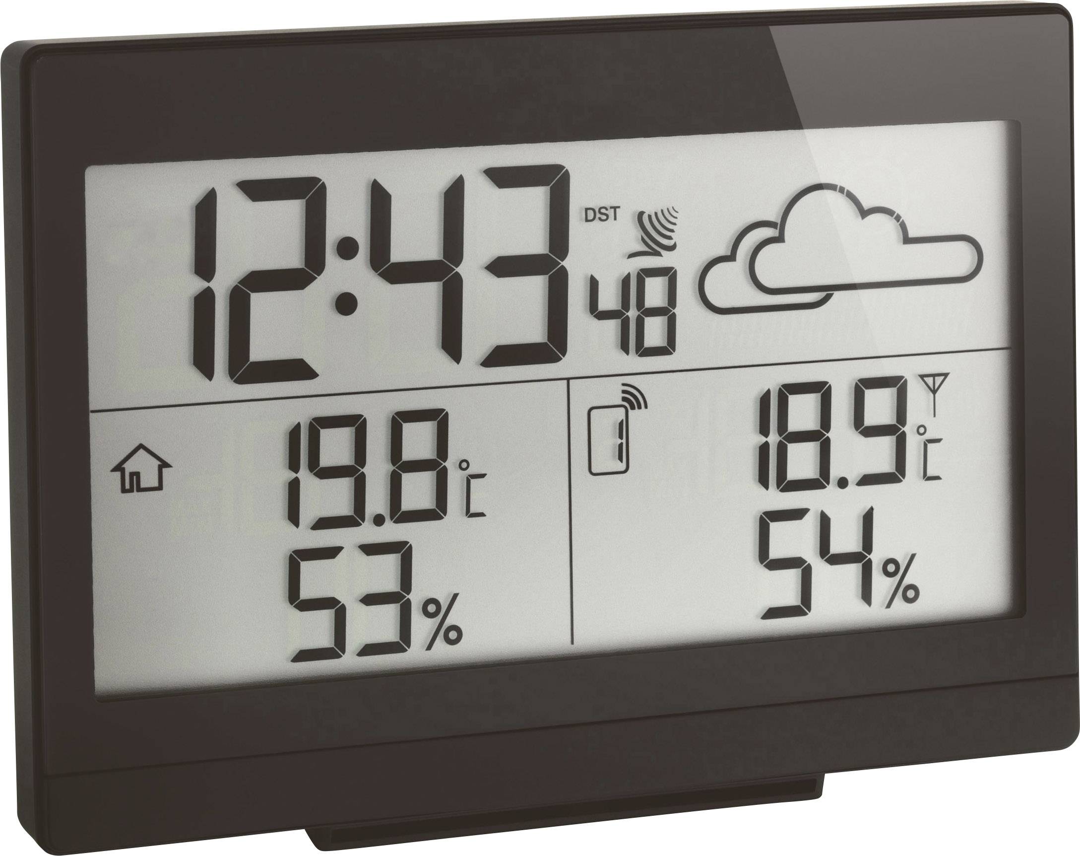 TFA Funk-Wetterstation Dostmann CASA 35.1135.01 Schwarz