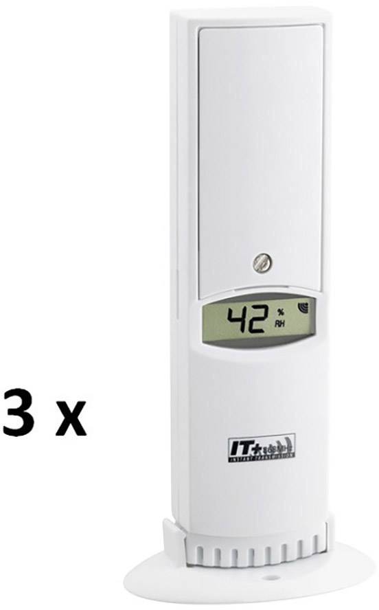 TFA Dostmann Weatherhub SmartHome System Klima@Home Funk-Thermo-/Hygrometer Schwarz 30.3060 IT