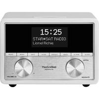 TechniSat DigitRadio 80 Radiowecker DAB+, UKW AUX Weiß TechniSat DigitRadio 80 Radiowecker DAB+, UKW AUX Weiß