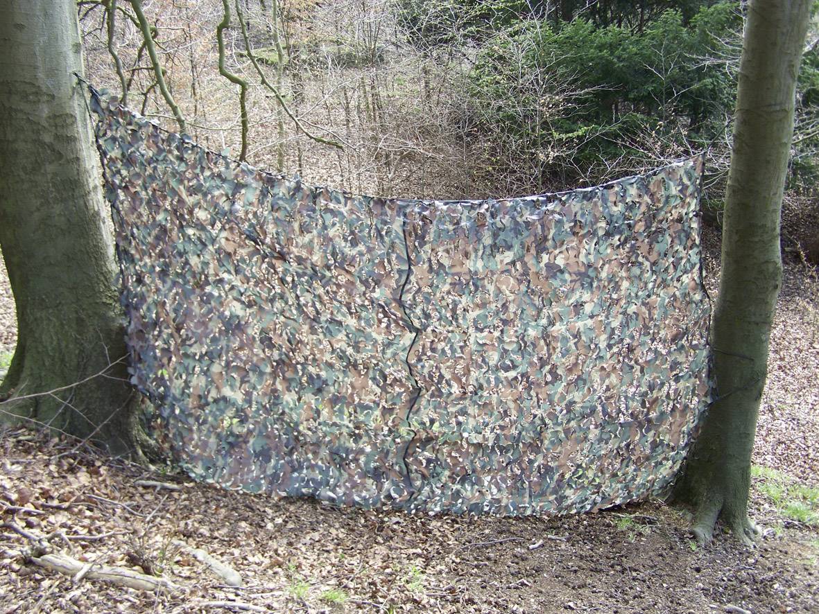 Berger & Schröter 30207 Tarnnetz Sichtschutz 300cm x 200cm 1St.