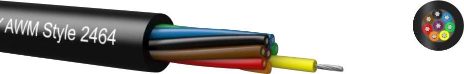 Kabeltronik LiYY Steuerleitung 4 x 0.09mm² Schwarz 0950428090 500m