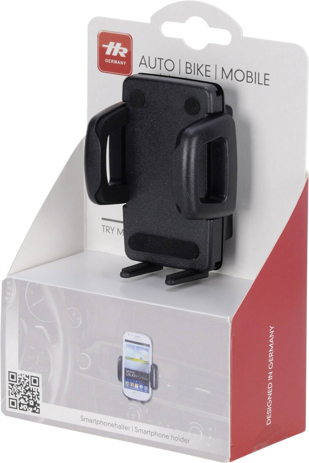 Herbert Richter 22110001 Lüftungsgitter Handy-Kfz-Halterung 58 - 85mm