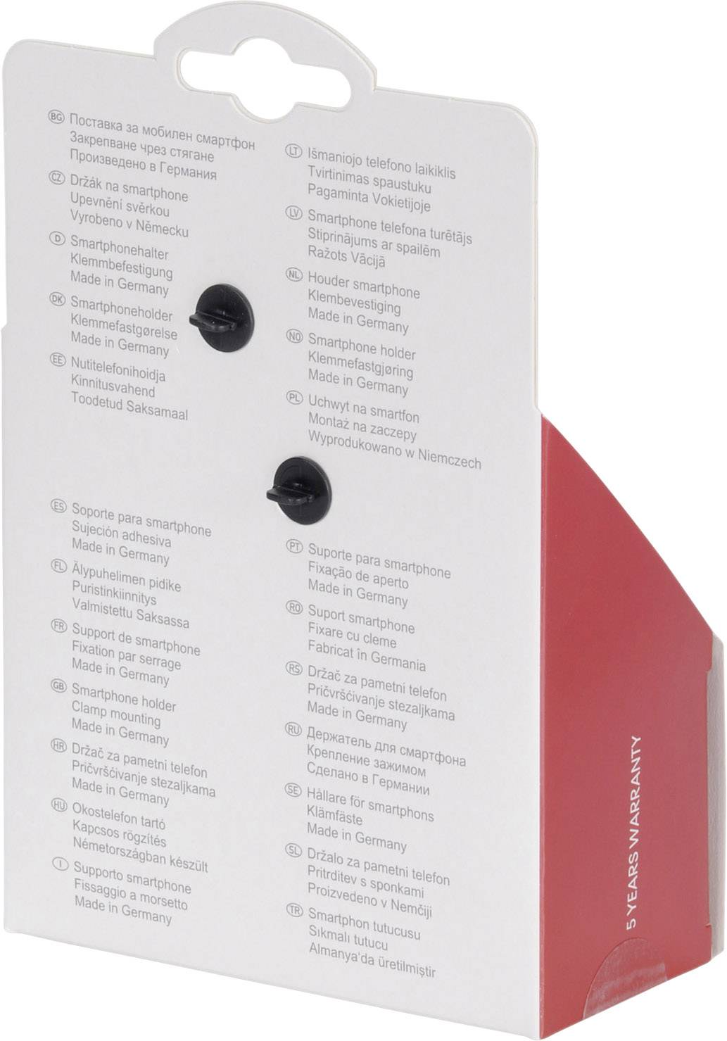 Herbert Richter 22110001 Lüftungsgitter Handy-Kfz-Halterung 58 - 85mm