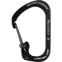 NITE Ize CSL2-01-R6 Karabiner SlideLock Gr. 2 44mm x 29mm x 2.5mm 1St. NITE Ize CSL2-01-R6 Karabiner SlideLock Gr. 2 44mm x 29mm x 2.5mm 1St.