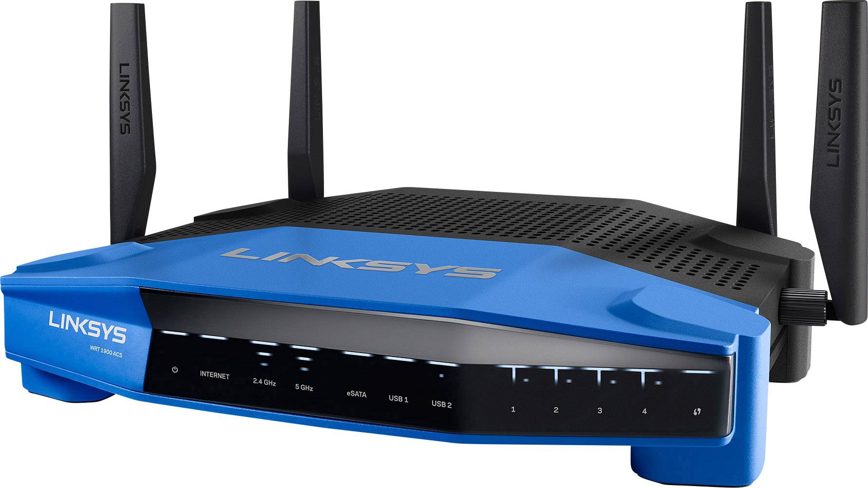 Linksys WRT1900ACS WLAN Router 2.4GHz, 5GHz 1.9 GBit/s