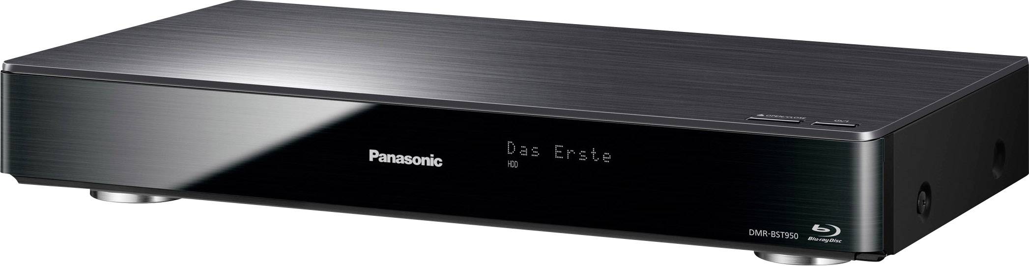 Panasonic DMR-BST950 Blu-ray-Player 2 TB HD DVB-S Tuner, WLAN Schwarz