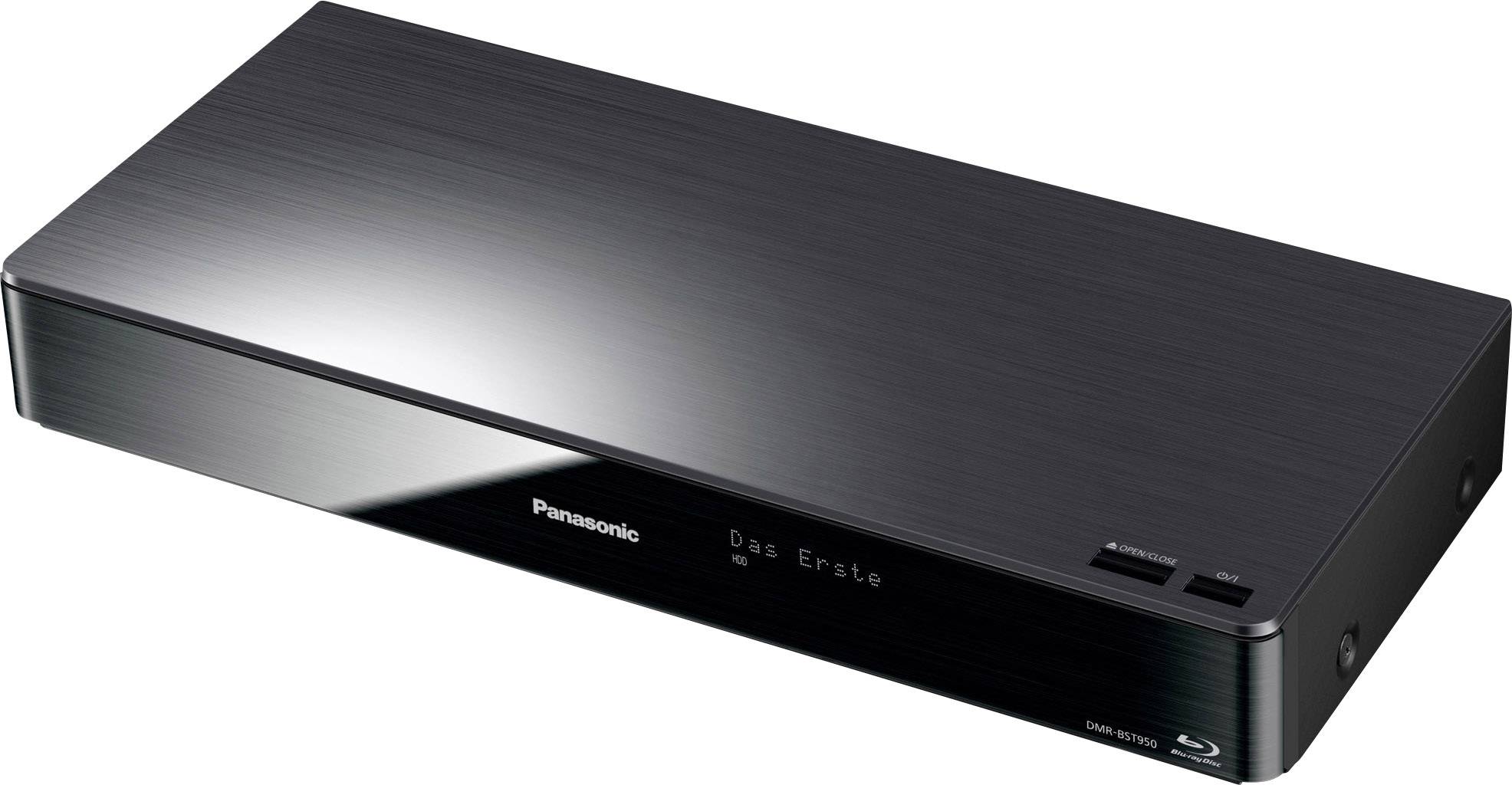 Panasonic DMR-BST950 Blu-ray-Player 2 TB HD DVB-S Tuner, WLAN Schwarz
