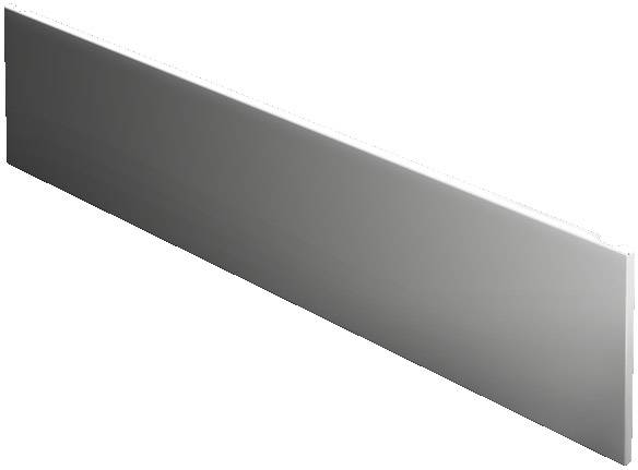 Rittal SV 9672.334 Frontplatte geschlossen (L x B) 100 mm x 400 mm Stahlblech Hellgrau 1 St.
