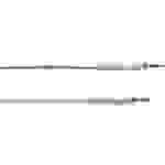 Cordial CFS0.6WW-SNOW Klinken Verbindungskabel [1x Klinkenstecker 3.5mm - 1x Klinkenstecker 3.5 mm] 0.60m Weiß