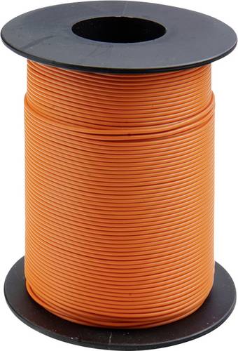 Donau Elektronik 119-17 Litze 1 x 0.14 mm² Orange 100 m