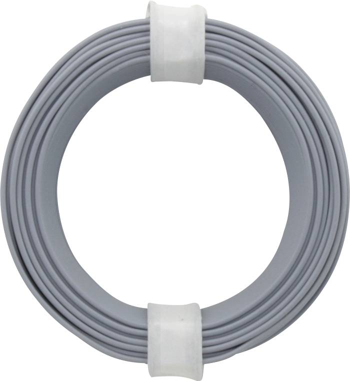 Donau Elektronik 118-9 Litze 1 x 0.14mm² Grau 10m