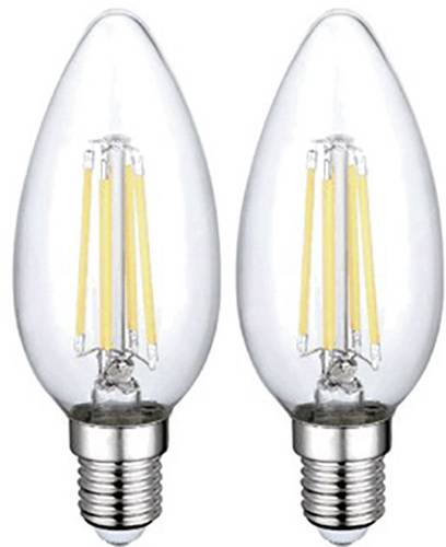 LED EEK A++ (A++ - E) E14 4W = 40W Warmweiß (Ø x L) 35mm x 98mm 2St.; Energieeffizienzklasse: A++