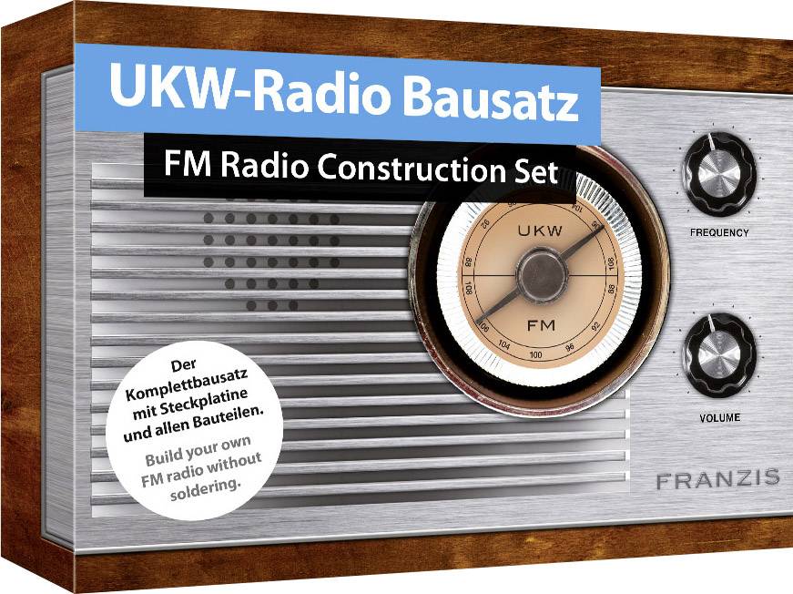 FRANZIS 65287 UKW-Radio Retro-Radio ab 14 Jahre