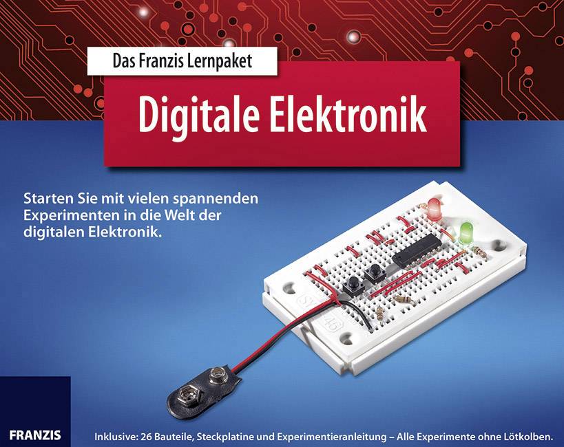 Franzis Verlag 65315 Digitale Elektronik Lernpaket ab 14 Jahre