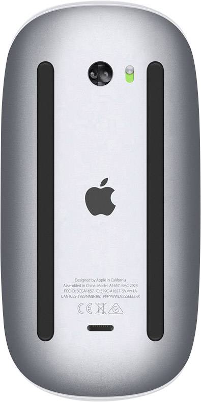 Apple Magic Mouse 2 Bluetooth® Maus Weiß Touch-Tasten, Wiederaufladbar