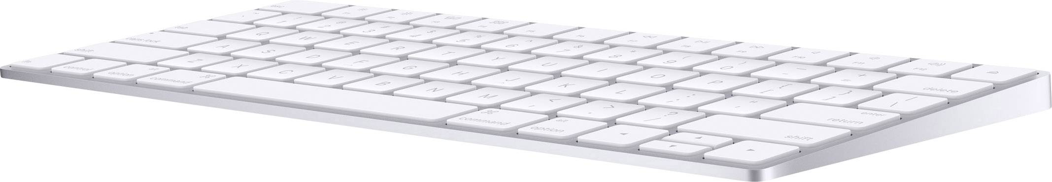 Apple Magic Keyboard Deutsch Bluetooth® Tastatur Silber, Weiß Wiederaufladbar