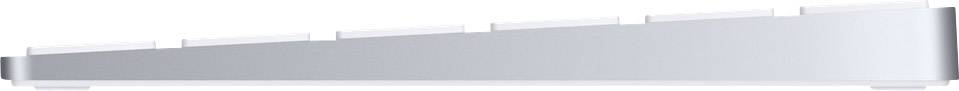 Apple Magic Keyboard Deutsch Bluetooth® Tastatur Silber, Weiß Wiederaufladbar