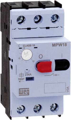 WEG 12429371 MPW18-3-D063 Motorschutzschalter einstellbar 6.3 A 1 St.