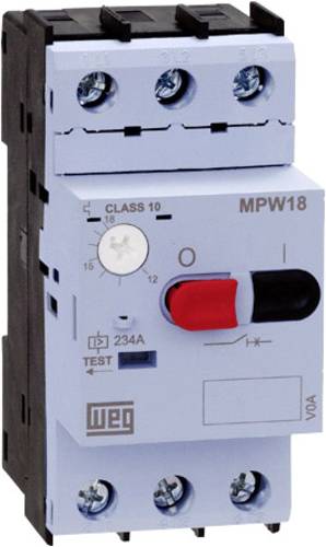 WEG 12429317 MPW18-3-U001 Motorschutzschalter einstellbar 1A 1St.
