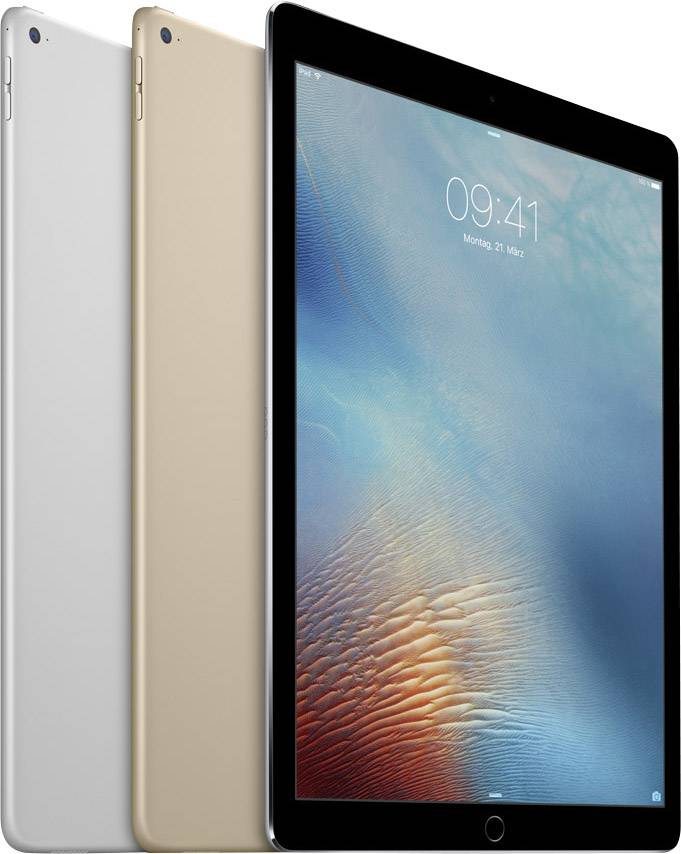Apple 128 GB Spacegrau iPad 32.8 cm (12.9 Zoll) iOS 10 2732 x 2048 Pixel