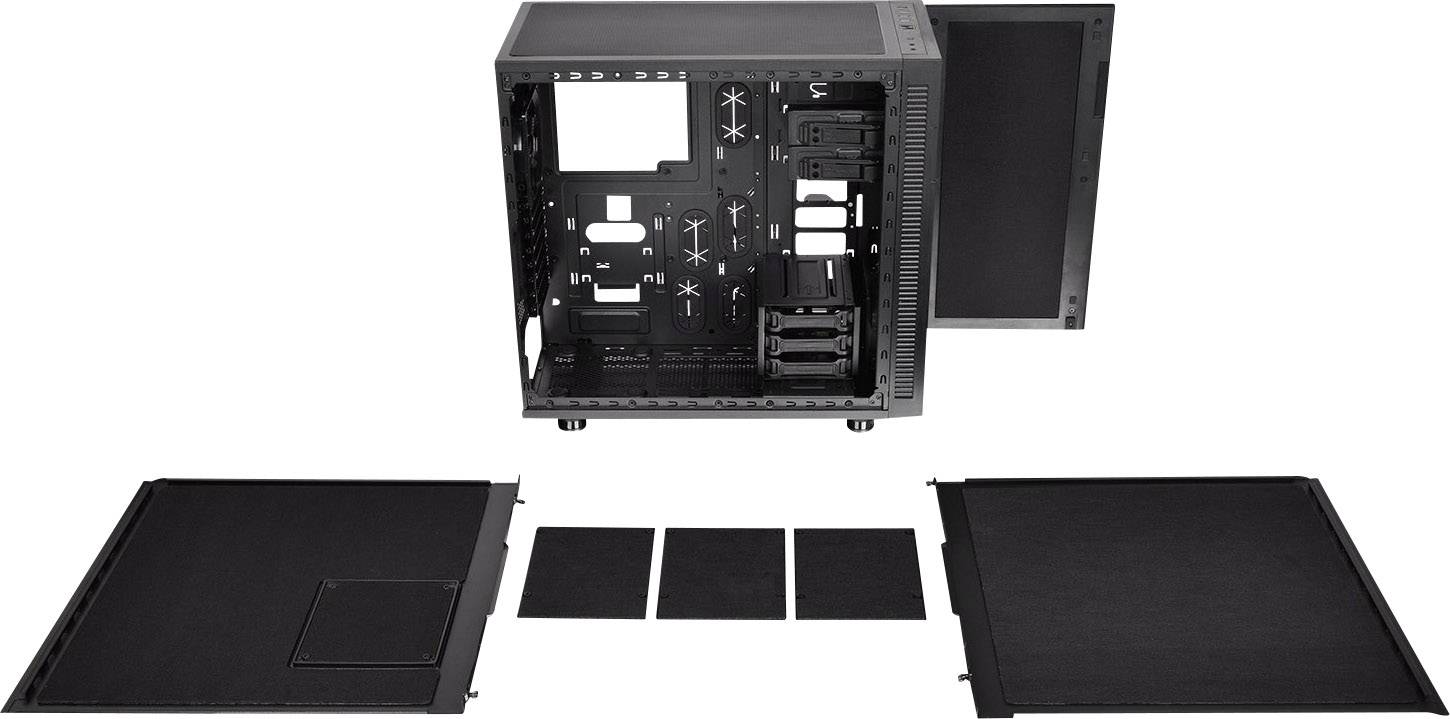 Thermaltake Suppressor F31 Midi-Tower PC-Gehäuse Schwarz