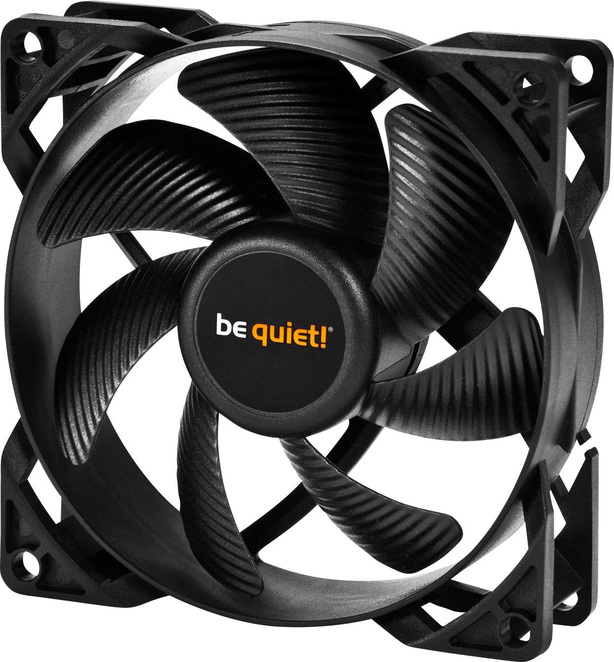BeQuiet Pure Wings 2 92mm PC-Gehäuse-Lüfter Schwarz (B x H x T) 92 x 92 x 25 mm