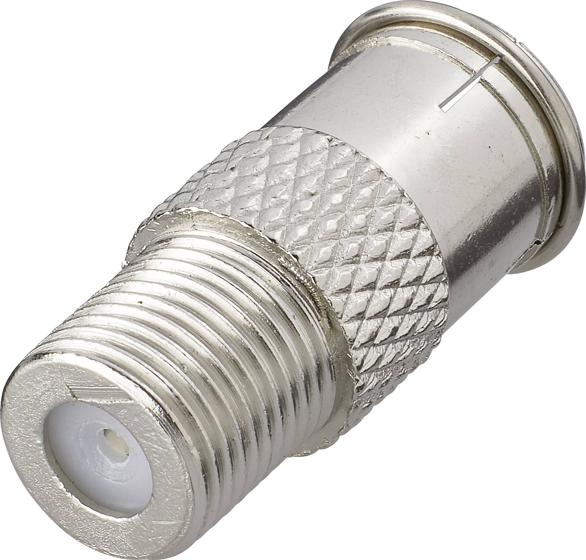 Renkforce RF-4196964 F-Verbinder Anschlüsse: F-Buchse, F-Quick-Stecker