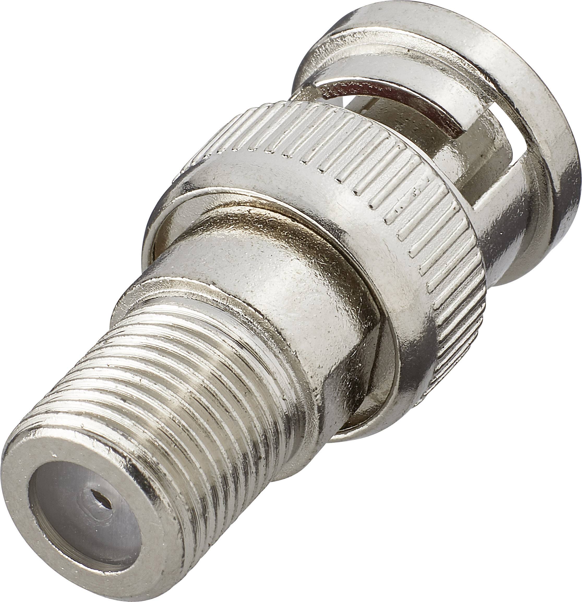 Renkforce RF-4197108 BNC-F-Adapter Anschlüsse: BNC-Stecker, F-Buchse 1St.