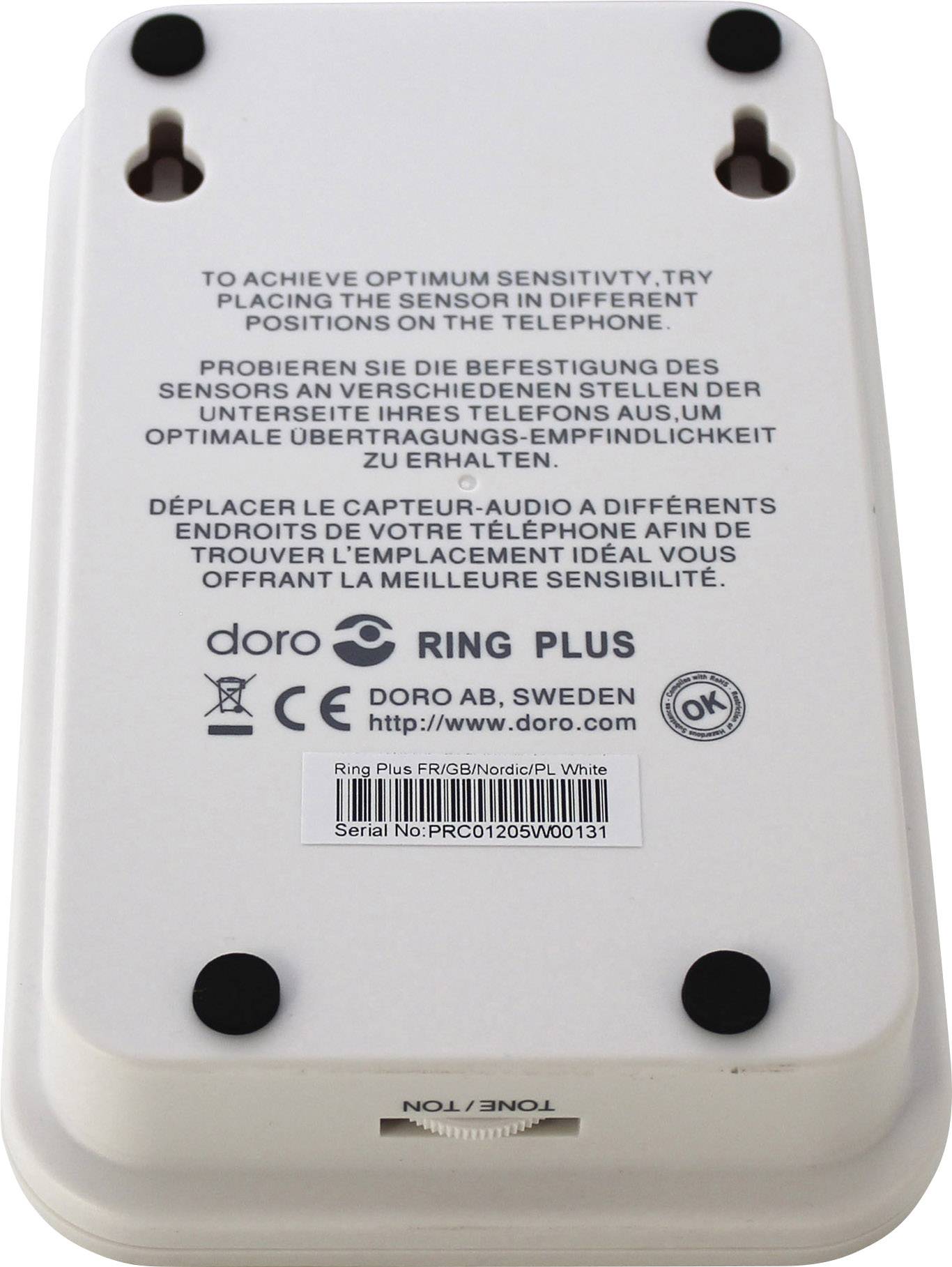 doro RingPlus Anrufsignalgeber akustisch, optisch