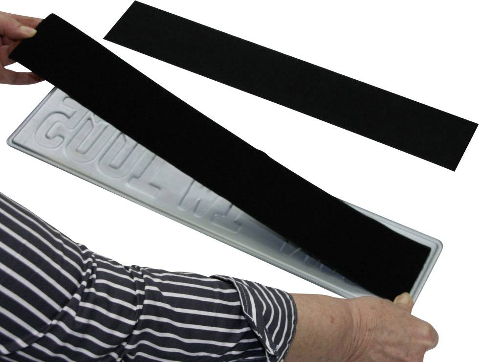 IWH Klettverschluss-Kennzeichenhalter (B x H) 49cm x 8cm