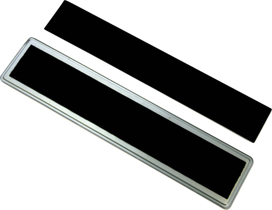 IWH Klettverschluss-Kennzeichenhalter (B x H) 49cm x 8cm