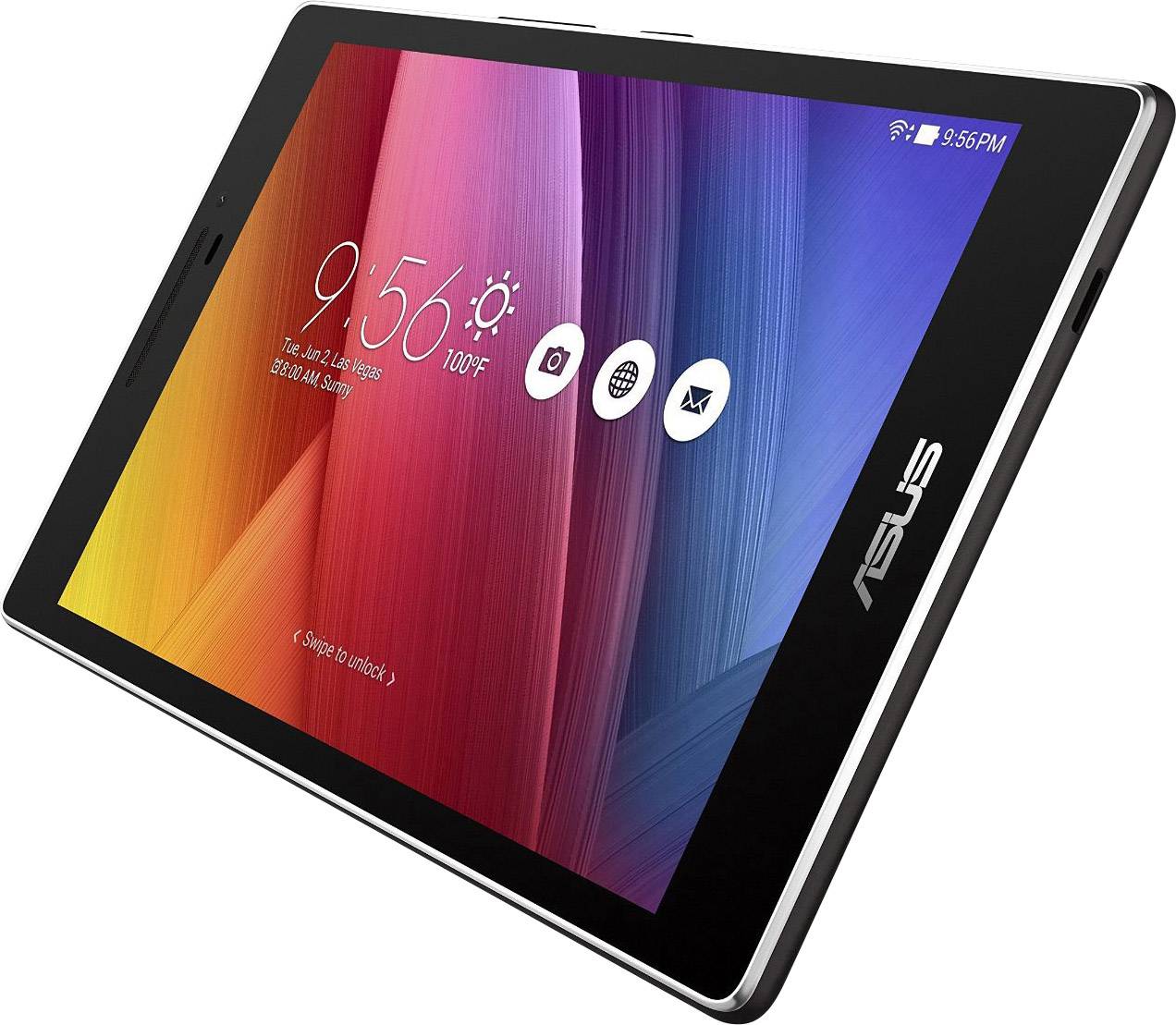 Asus  WiFi 16 GB Dunkelgrau Android-Tablet 20.3 cm (8 Zoll)  MediaTek Android™ 6.0 Marshmallow 1280 x 800 Pixel